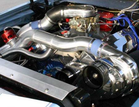 ProCharger High Output Intercooled with P-1SC (8 rib), CARBURETED AND EFI CHEVR