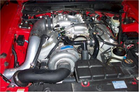 ProCharger High Output Intercooled System with P-1SC, 1999-2001 COBRA (4.6 4V)