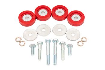 BMR Bushing kit, differential lockout, poly, Red, 15-23, 24+ Mustang