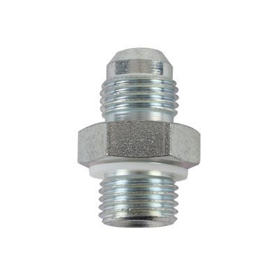 Detroit Speed Rack fitting, pressure side to -6