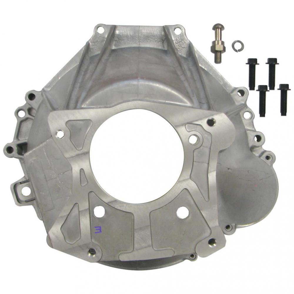 Aluminum bellhousing, T5 tansmission to SB Ford, Fox Mustang style