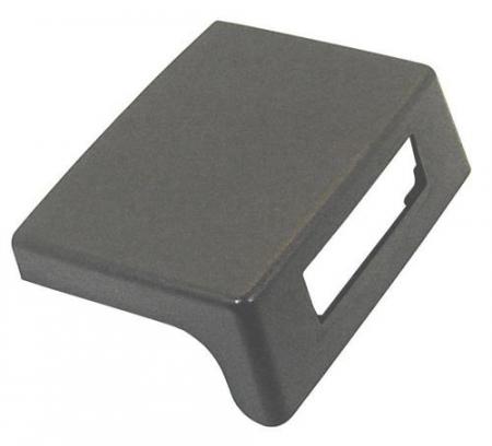 Scott Drake Armrest Delete for Console, Black, 1987-93 Mustang