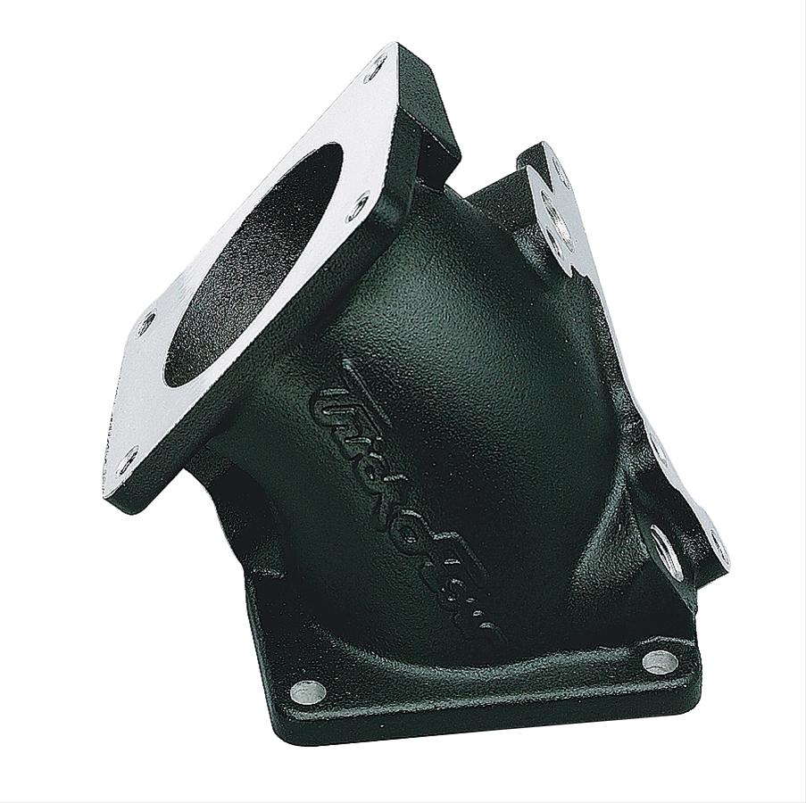 Trick Flow Throttle body adapter, black, 94-95 Mustang