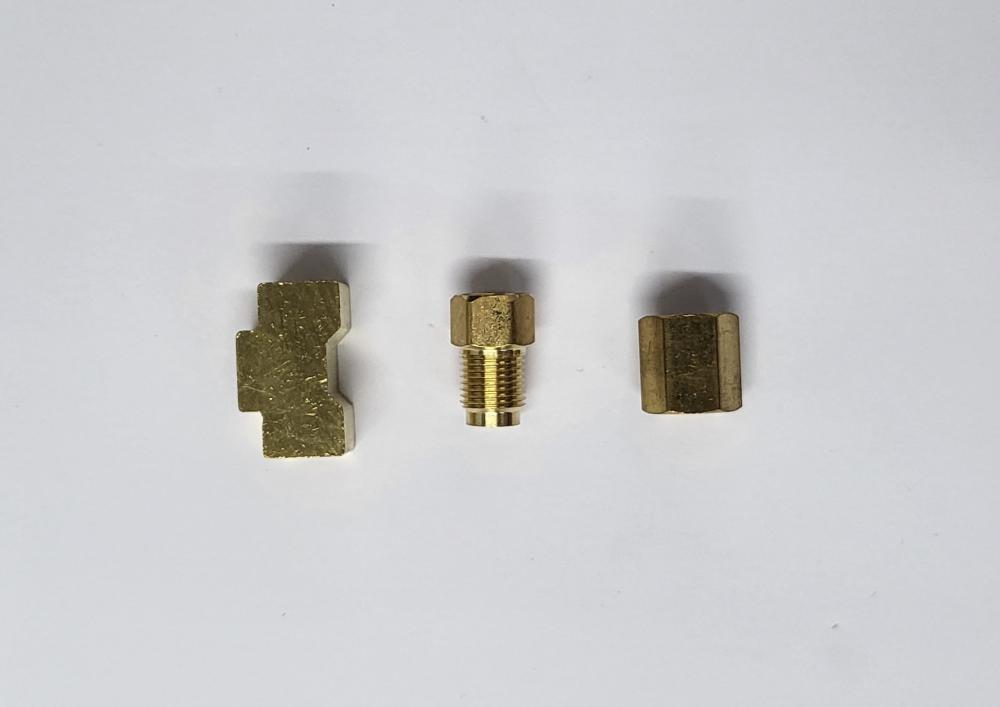 Brake Proportioning valve delete, T and coupler, Baer master