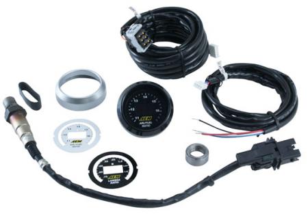 AEM Wideband Digital air fuel gauge w/ Bosch LSU 4.9 sensor, 2 in.