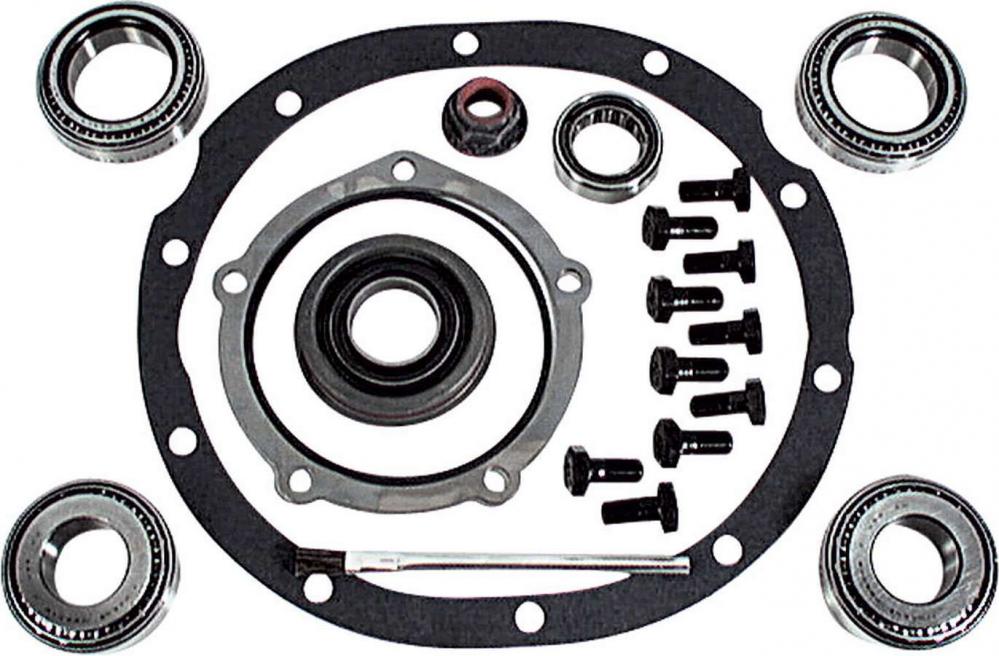 Allstar Bearing Kit Ford 9, 2.893 Carrier Bearing, Stock 28-Spline, Crush Sleeve