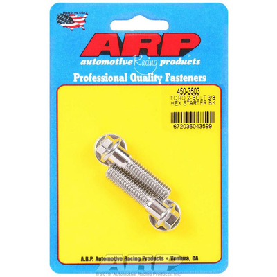 ARP Starter bolts (2), Small Block Ford, stainless