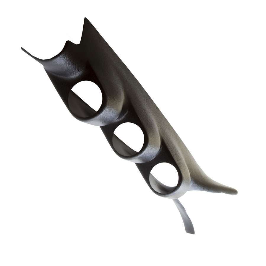 Autometer Triple Pillar Pod, 2, 2010-14 Mustang