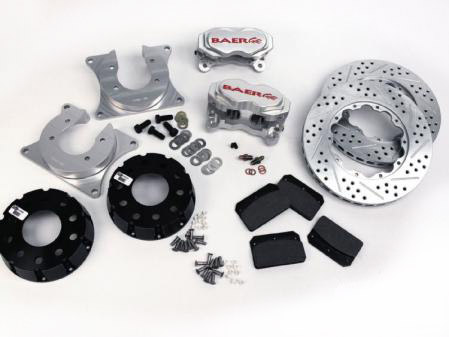 Baer Deep Stage SS4+ 11, Rear, General Fit Mopar Dana 60 and 8.75 ,S4 Clear