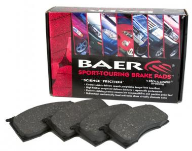 Baer Sport Pad Kit, 84-87 Chevrolet Corvette rear