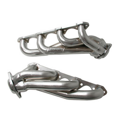 BBK 1 5/8 Unequal Shorty Length Headers, Titanium Ceramic, 1986-93 Mustang