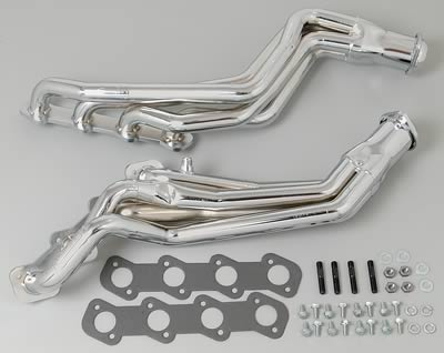 BBK 1 5/8 Long Tube Headers, Ceramic, 1996-04 Mustang GT