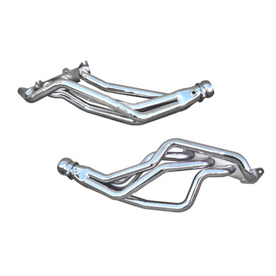 BBK Coyote Swap Long Tube Exhaust Headers - Silver Ceramic