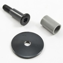 Hatch Striker bolt, washer and bushing, 87-91 Mustang