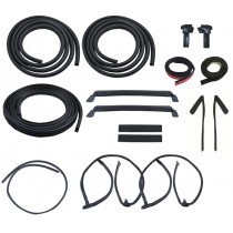 1984-1986 Ford Mustang T-Top 18pc Weatherstrip Weatherstripping Rubber Seal Kit