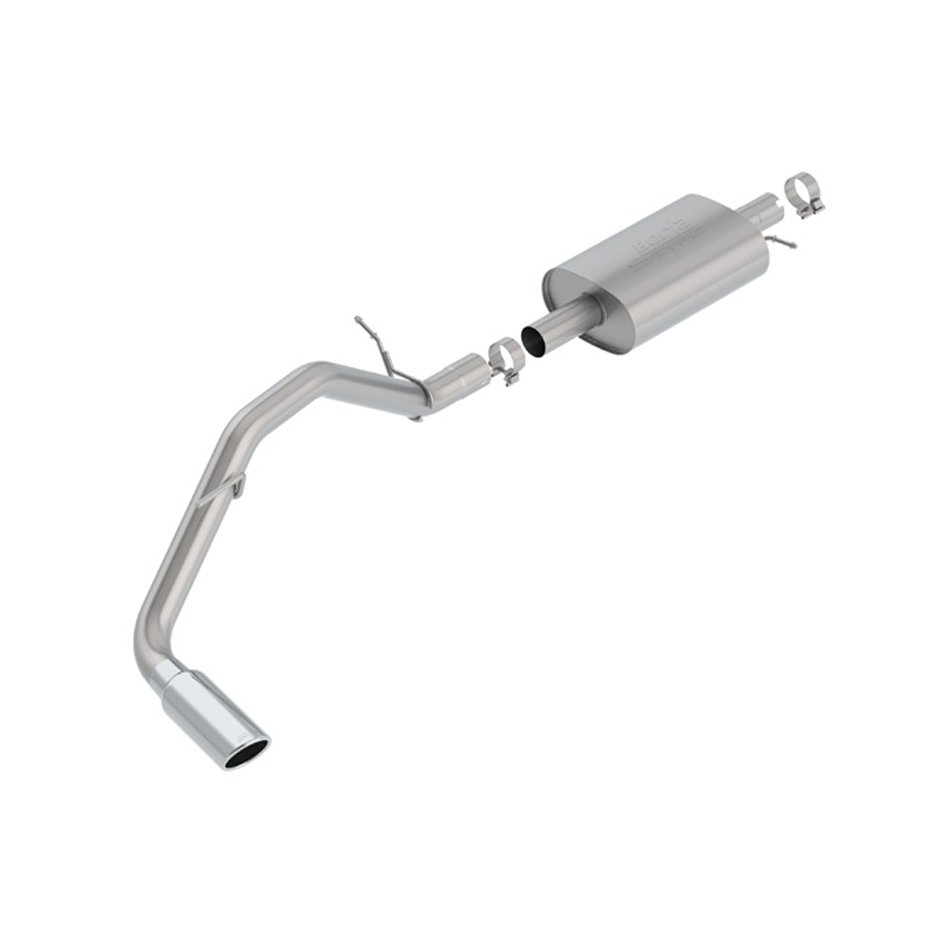 Borla S-type Catback Exhaust, 2019-22 Ranger 2.3 Ecoboost