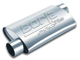 Borla ProXS Muffler, stainless, 2.5 in. offset / offset