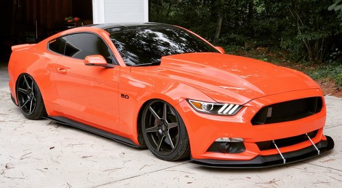 Carter\'s Customs Street Front Splitter, 2015+ Mustang GT Performance Pack