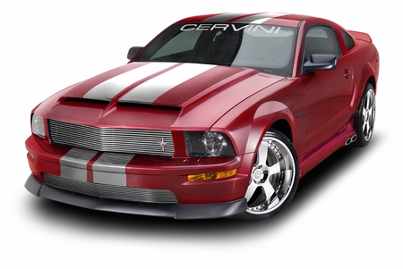 Cervini\'s Type IV Ram Air Hood, 2005-09 Mustang