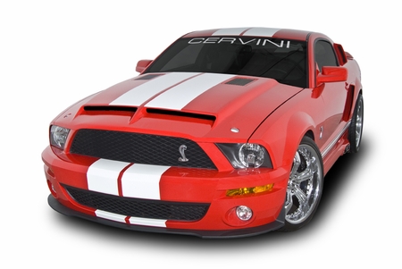 Cervini\'s 2007-09 GT500 Type IV Hood w/ Billet