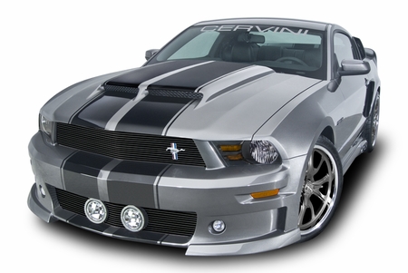 Cervini\'s Ram Air hood, 2010-12 Mustang