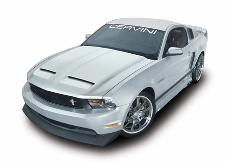 Cervini\'s Concept ram Air hood, 2010-12 Mustang