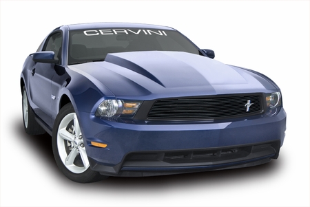 Cervini\'s 2.5 Cowl Hood, 2010-12 Mustang