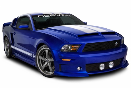 Cervini\'sType IV Ram Air Hood, 2010-12 Mustang