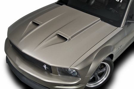 Cervini\'s Mach 1 Ram Air Hood, 2005-09 Mustang