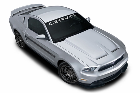 Cervini\'s Heat Extractor Hood, 2010-12 Mustang