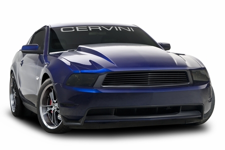 Cervini\'s 3 Cowl Hood, 2010-12 Mustang