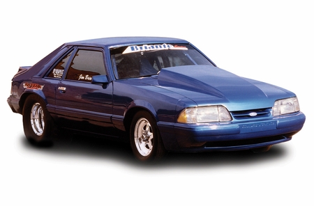 Cervini\'s 4 Cowl Hood, 1983-86 Mustang