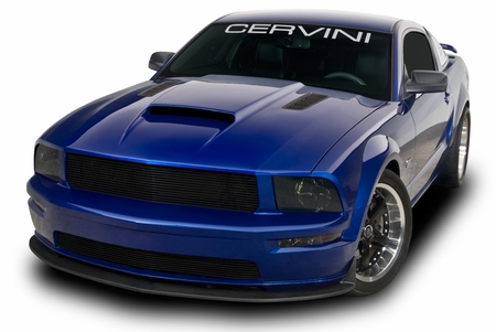 Cervini\'s Stalker II Hood, 2005-09 Mustang