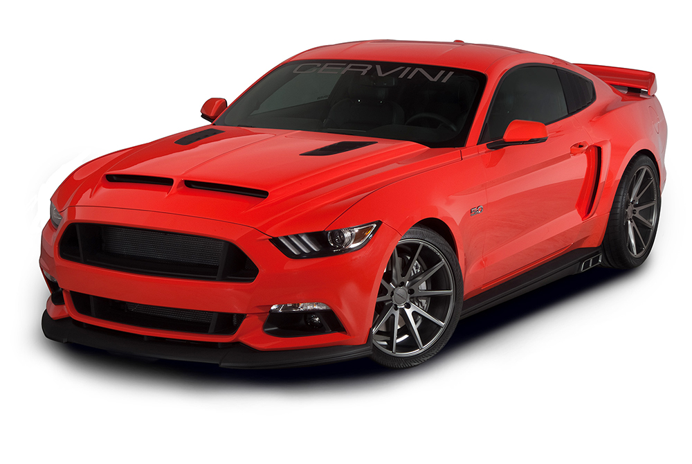 Cervinis Ram Air Hood, 2015-17 Mustang