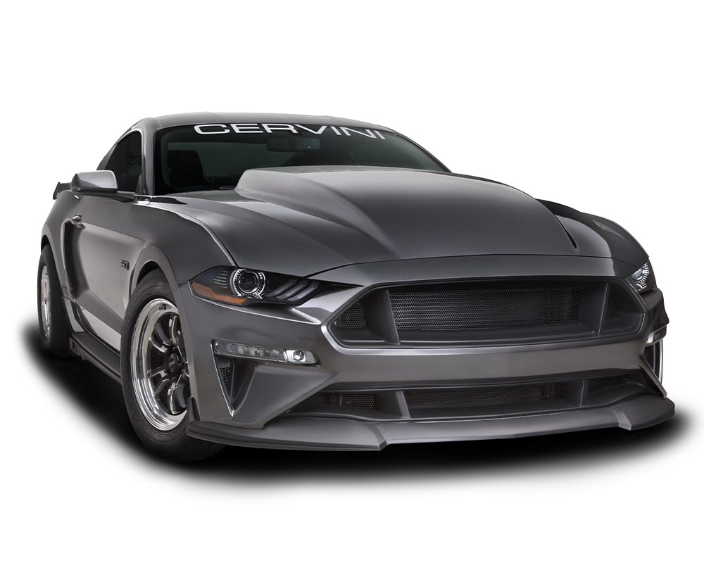 Cervinis 4 Cowl Hood, 2018-23 Mustang