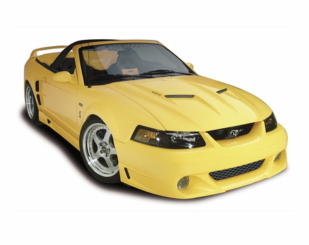 Cervini\'s Ram Air Hood, 1999-04 Mustang