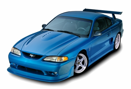 Cervini\'s 2000 Cobra R hood, 1994-98 Mustang