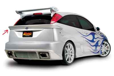 Cervini\'s Wrap around rear wing, 00-04 Focus