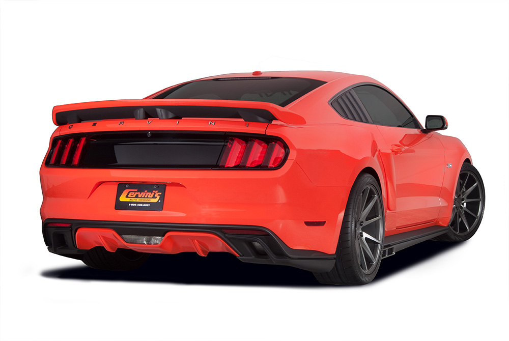 Cervinis C-Series Mustang Pedestal Spoiler, 2015-23 Mustang