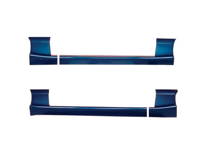 Cervini\'s Cobra Side skirts, 1987-93 Mustang