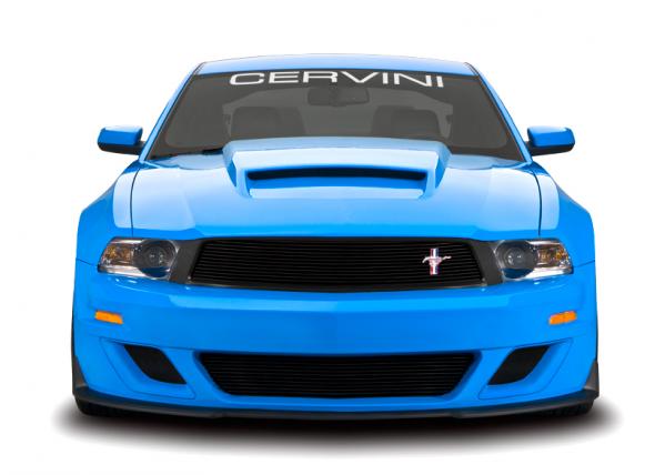 Cervini\'s Stalker front bumper cover w/insert no leds, 2010-12 Mustang