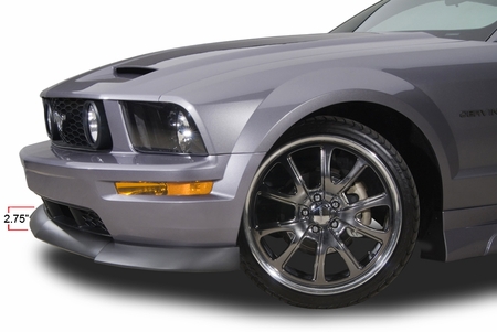 Cervini\'s Type II Chin Spoiler, 2005-09 Mustang