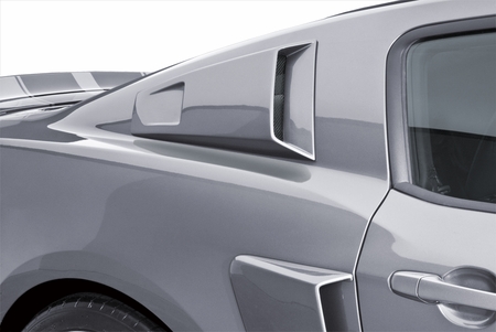 Cervini\'s Side Window Scoops, 2010-14 Mustang