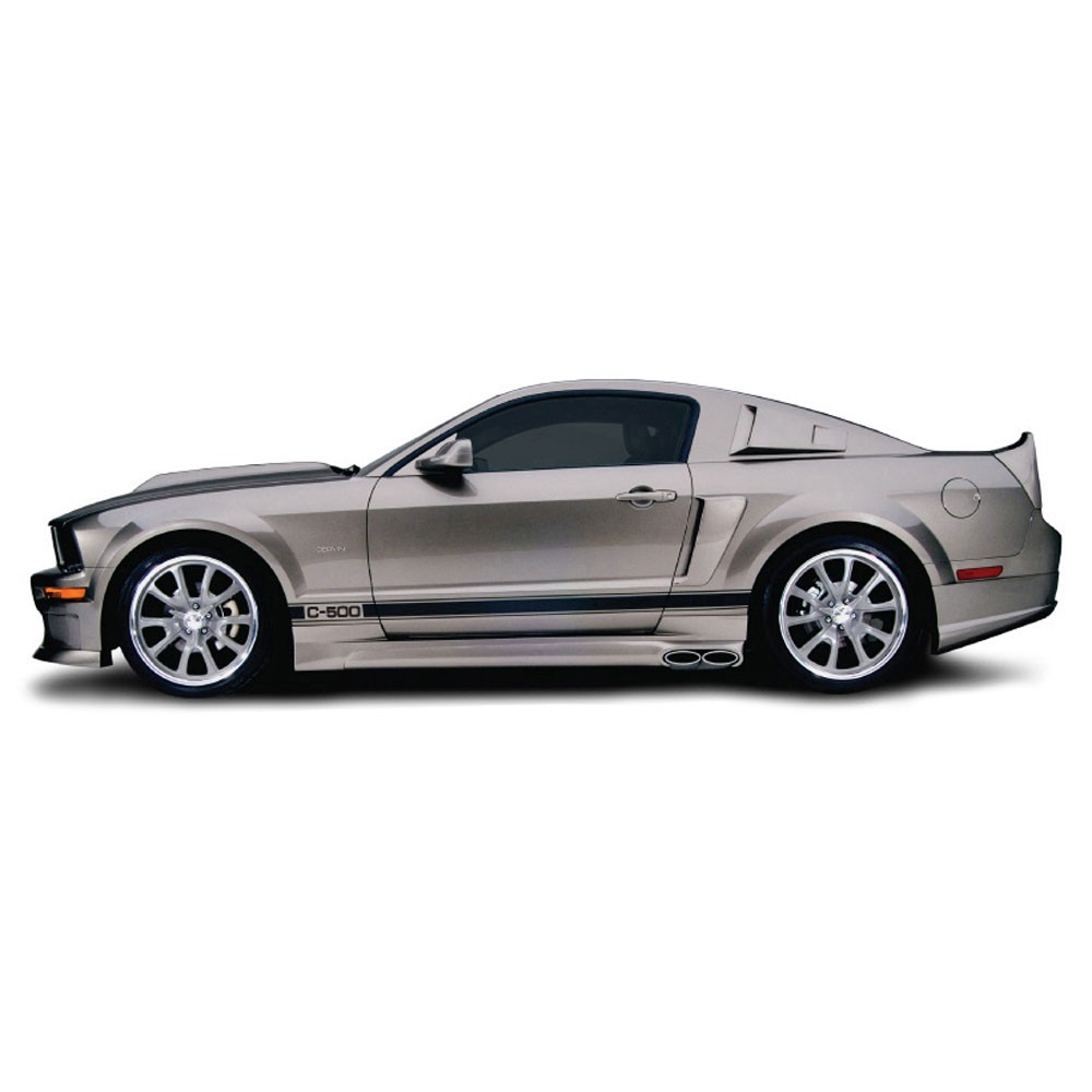 Cervini\'s Eleanor Side Exhaust, 2005-09 Mustang GT Coupe , incl/ rear valence