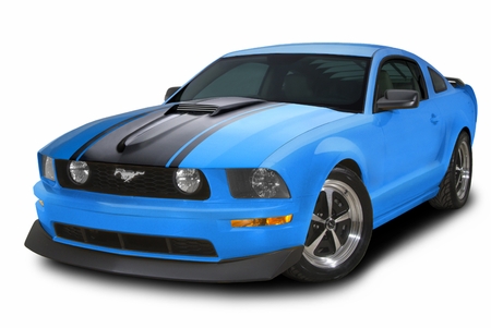 Cervini\'s M1 Hood kit, 2005-09 Mustang