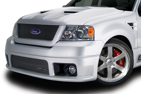 Cervini\'s CT front bumper, lower grill and lights, 04+ F150