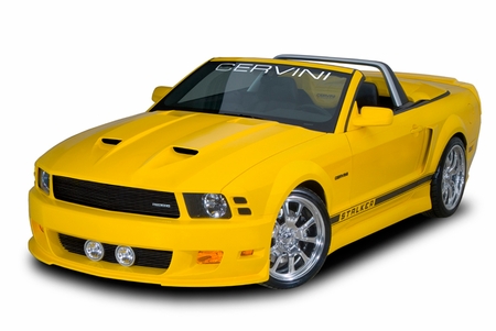 Cervini\'s Stalker Hood and Front Bumper 2005-09 Mustang