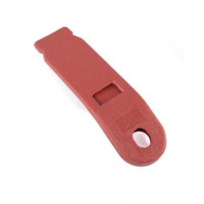 1979-89 Mustang Seat Belt Buckle Holder Sleeve, Red