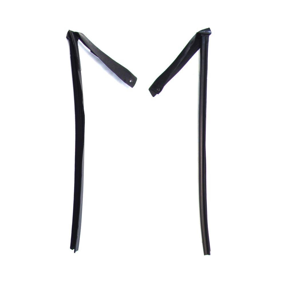 81-86 Conv and T-Top Front Of Door Run Channels (Pair)