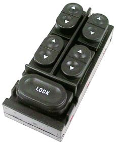 1987-93 Mustang Conv. Power Window Switch Assembly - Driver\'s Side